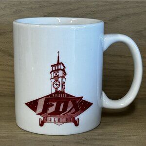 Fox Theater Visalia California Mug I Saved the Fox Red White Historic Americana